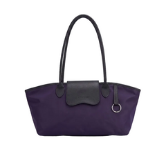 Nyla Waterproof Flap Bag - Deep Violet